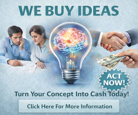 Got an Idea? We Buy Ideas! Sell your development ideas for ALL CASH at linkUwant.com